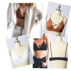 Llellie Minimal Cross Bralette